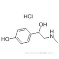 Clorhidrato de sinefrina CAS 5985-28-4